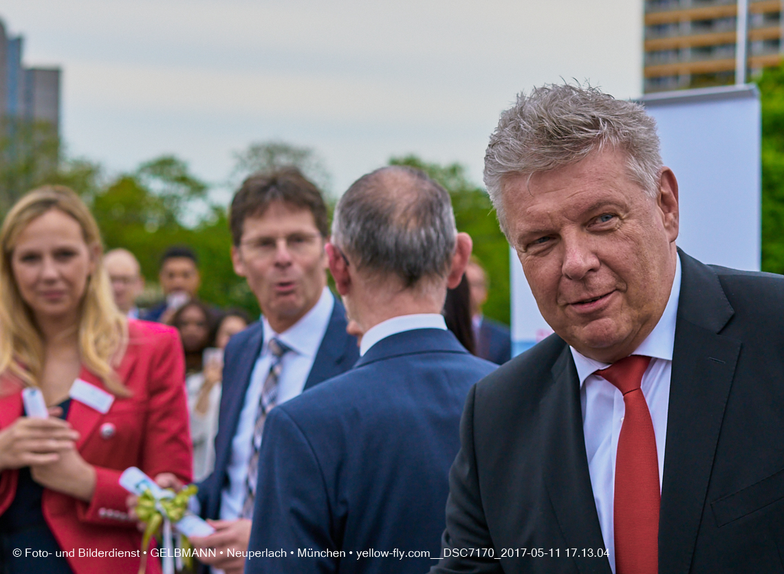 11. Mai 2017 - Grundsteinlegung für die LOGE und dem Kulturquadrat in Neuperlach
